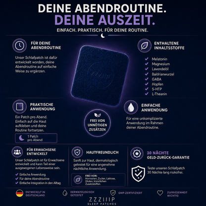 ZZZIIIP® – Ruhige Abendroutine 🌙