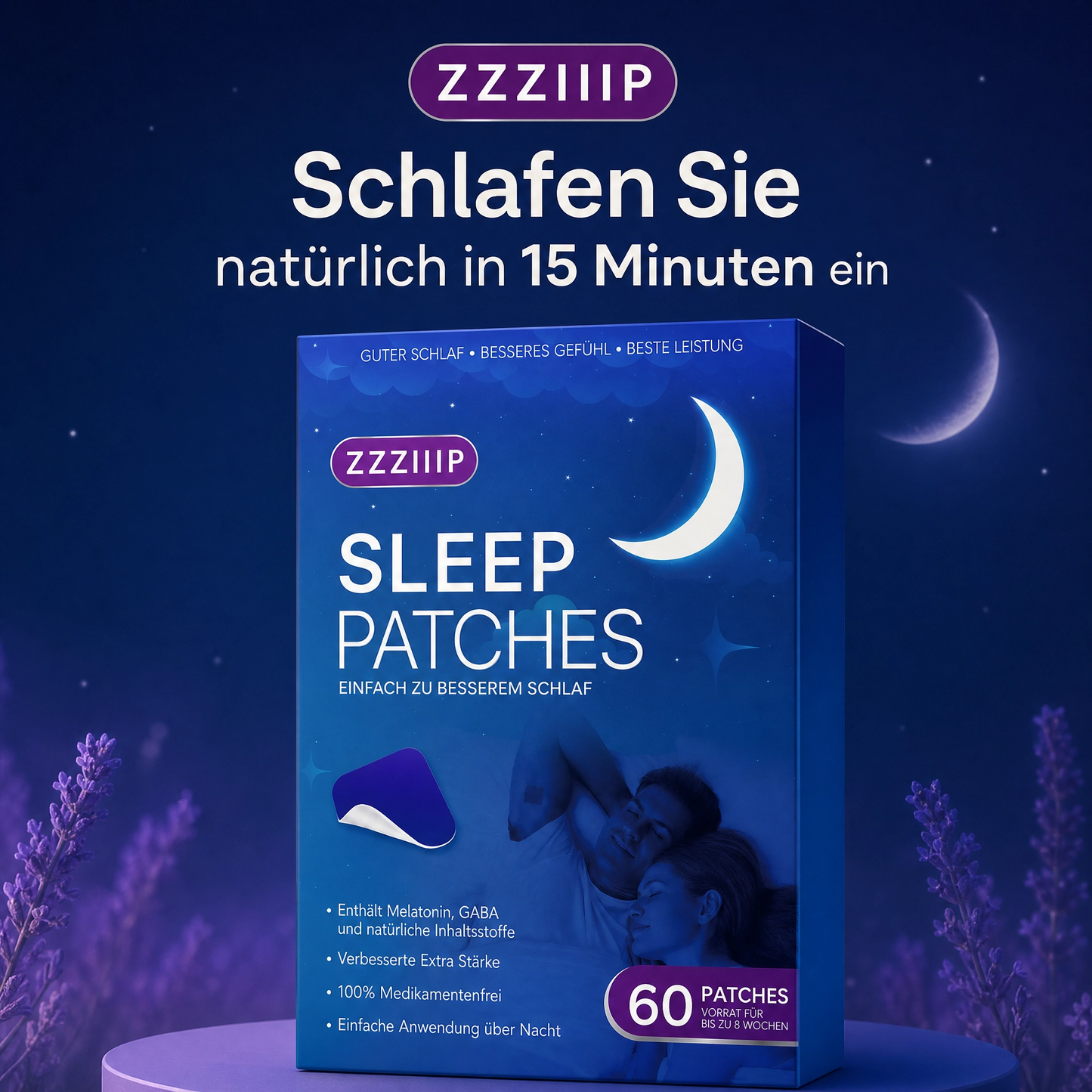 ZZZIIIP® Schlaf-Pflaster