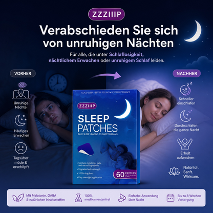 ZZZIIIP® Schlaf-Pflaster