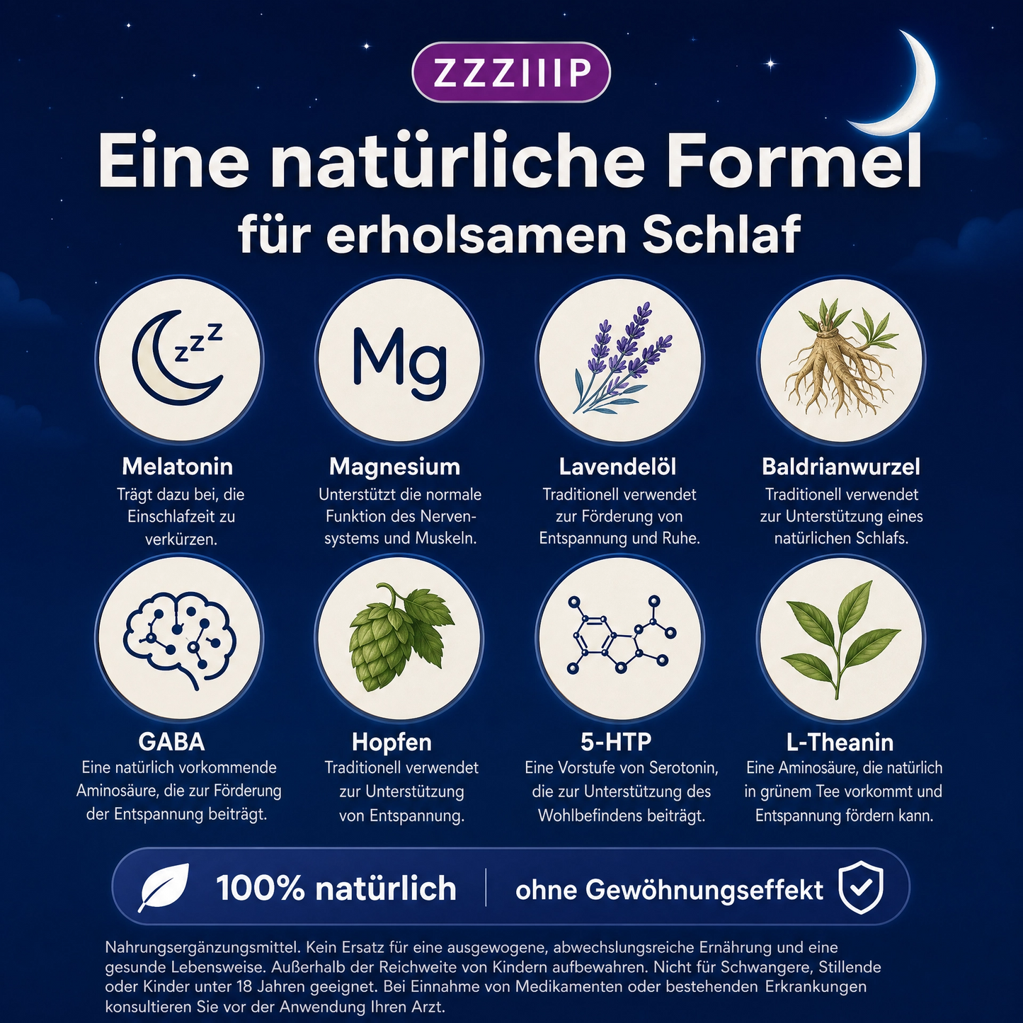 ZZZIIIP® Schlaf-Pflaster