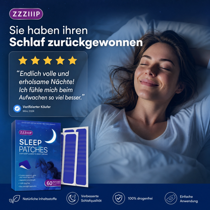 ZZZIIIP® Schlaf-Pflaster