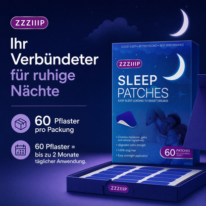 ZZZIIIP® Schlaf-Pflaster